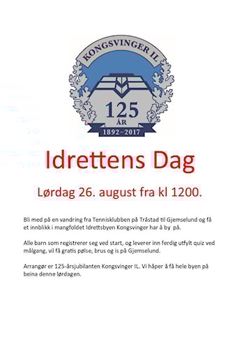 Idrettens dag